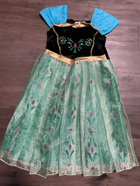 Frozen Anna Costume Disney Princess Play Dress Up Costume