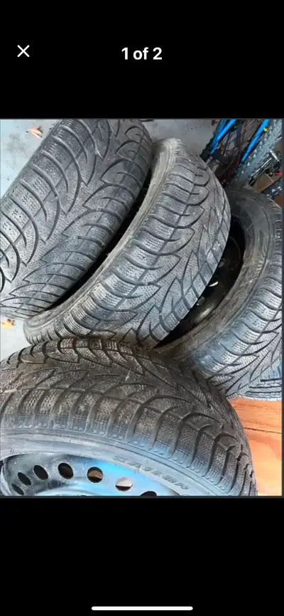 X1 set Originally came off of 2011 nissan rogue/ On for 1 season / Steel rims included Location: Bra...