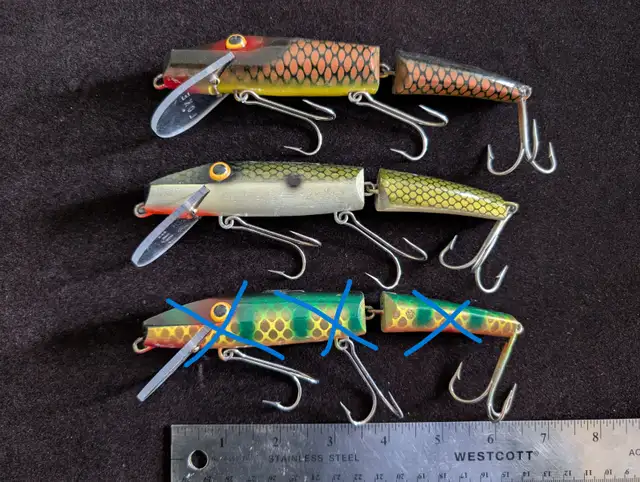 NEW AD!! LOKE 6" LURES - HAND CRAFTED BAITS FOR MUSKY & PIKE in Fishing, Camping & Outdoors in Sarnia - Image 2