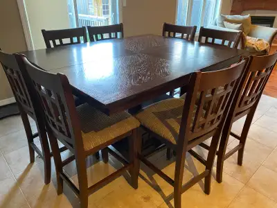 Dining Table Set with 8 Chairs, View more