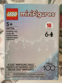 Lego Disney Minifigures 6-Pack Box 100% Random