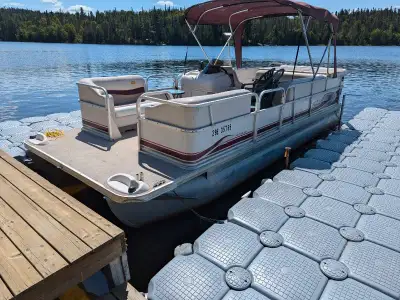 50HP4S Mercury Big Foot New water pump impeller May 2025 Tandem Wolverine Galvanized Bunk Trailer