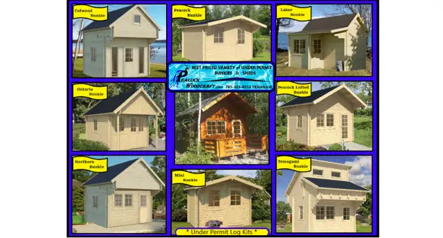 EZ LOG Northern Ontario Cabin / cottage KIT SPECIAL in Other in North Bay - Image 9