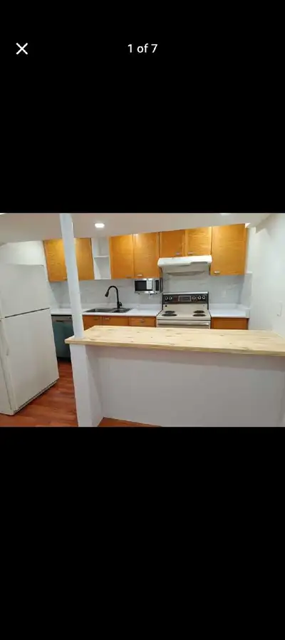 Newly renovated cozy 2 bedroom separate entrance basement apartment available March 1st! Location: S...