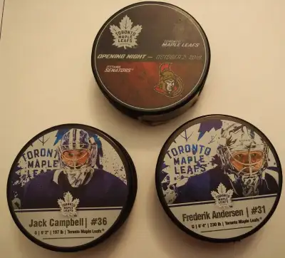 Maple Leafs Signed Jersey Ken Klee + PucK Clearance $3, View more