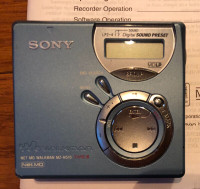 SONY MZ-N510 MINI DISC PLAYER RECORDER