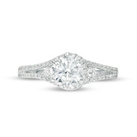 Adriannaa Papell 0.95 CT. T.W Certified Diamond  Engagement Ring