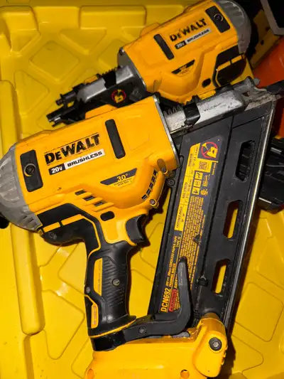 Dewalt framing nailer. Multiple available. Other tools available. Too only.