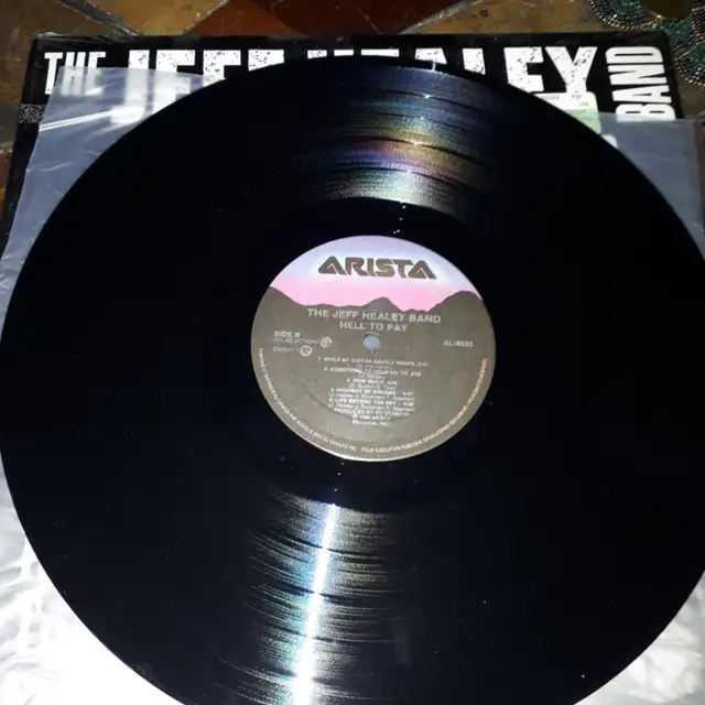 The Jeff Healey Band Hell to Pay Lp. 199063010223527939122