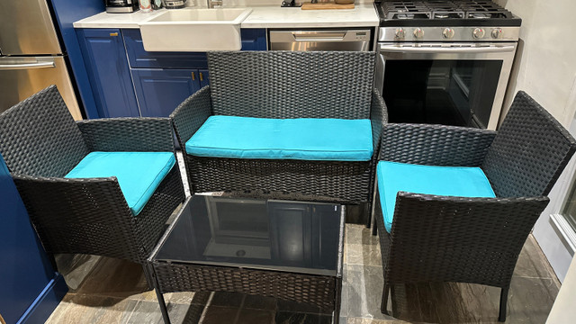 Brand New 4 Piece Rattan Sofa Seating Group with Cushions - Sale in Other in City of Toronto