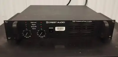 Crest 7001 power amplifier, View more