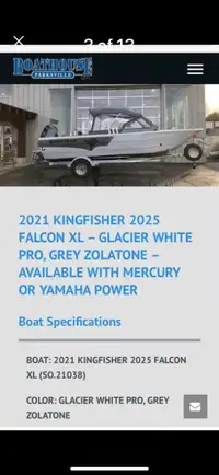 2021 KINGFISHER/2025 Falcon XL
