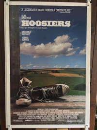 “Hoosiers” (1986) Original Movie Poster