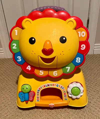 Fisher Price 3 in 1 Sit Stride & Ride Lion Toy, View more