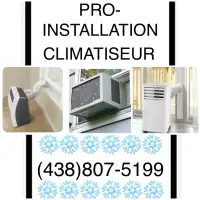❄️PRO-INSTALLATION CLIMATISEUR/AIR CLIMATISER❄️