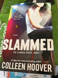 Slammed book by Colleen Hoover 