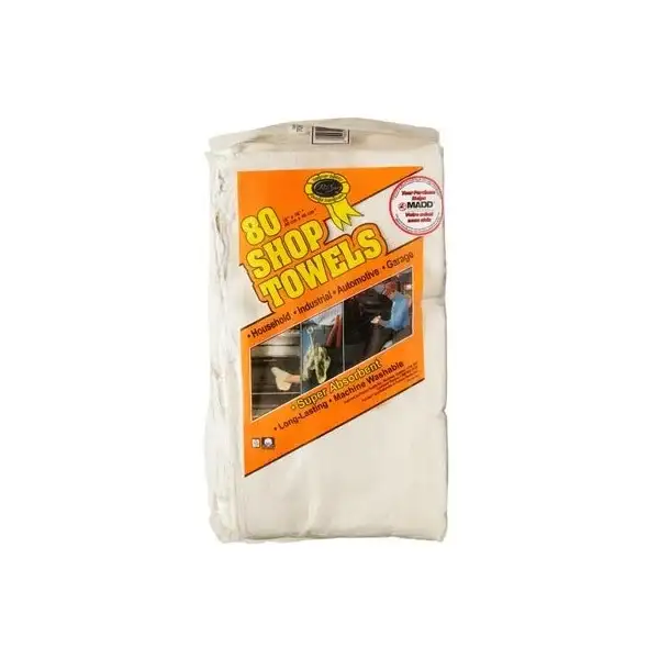 NEW Poli-Sur™ 16" x 16" Cotton Shop Towels 80 Pack in Hobbies & Crafts in City of Toronto - Image 2