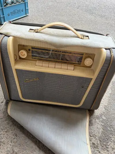Combi Vintage Radio and Record Player, View more