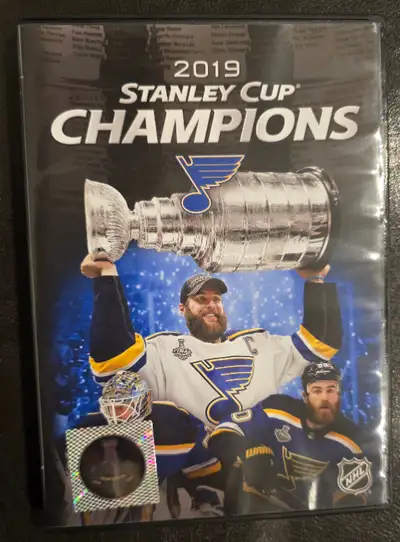2019 St. Louis Blues Stanley Cup champions nhl DVD, View more