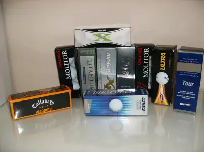 NEW Golf Balls (10 Packages of 3)   30 Total, View more
