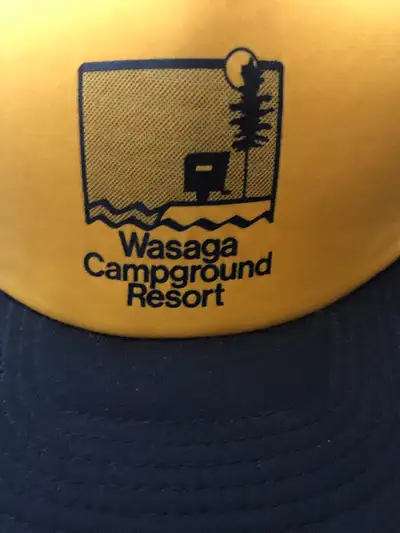 Hi, -New Old stock -Check out my other SnapBack hat! -Rare, vintage Wasaga Beach SnapBack trucker ha...