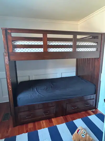 Pottery Barn bunk bed, View more