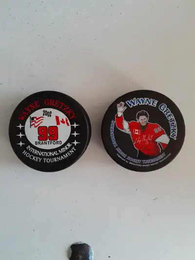 Wayne Gretzky International   Minor Hockey Tournament Pucks, View more