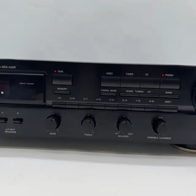 Denon DRA-345R Receiver Amplifier: Phono/Tape/Radio/AUX Tested!  in Stereo Systems & Home Theatre in City of Toronto - Image 4
