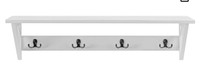 Alaterre Furniture Coventry 36" W Coat Hook with Shelf