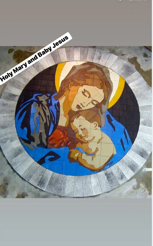 Custom Interlock Art For Flat Surfaces or Walls in Interlock, Paving & Driveways in Markham / York Region - Image 4