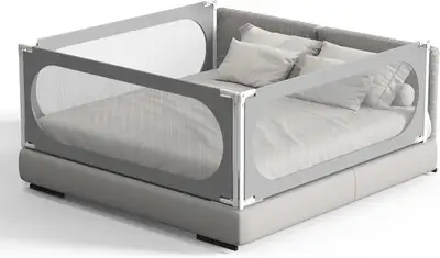 King Sized 3 Sided Bed Bumpers, View more