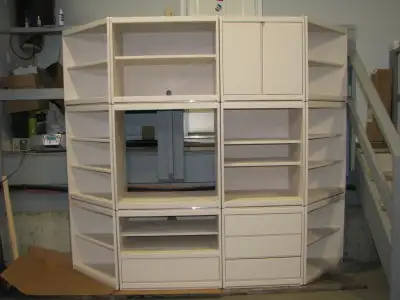 New lower price, Bookcases – 12 wood pieces, View more