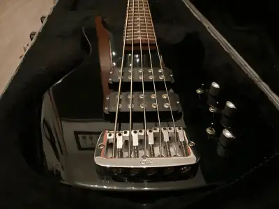The bass is in very good condition. It has spent last 15 years in storage. I would trade for 4 strin...