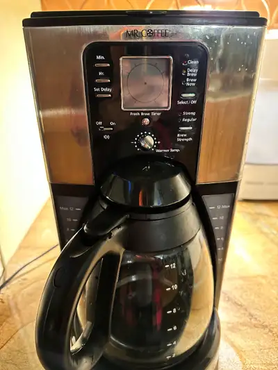 Mr. Coffee FTX41 12-cup programmable coffeemaker, View more