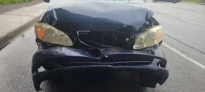 Toyota COROLLA used. Car has accident selling as it is. Well maintained full gas tank. Winter tires...