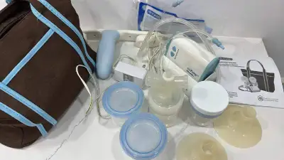 The First Years miPump Double Breast Pump, View more