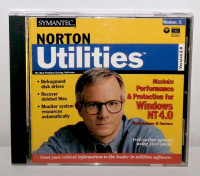 Norton Utilities (2.0) for NT 4.0. Vintage-retro computing.