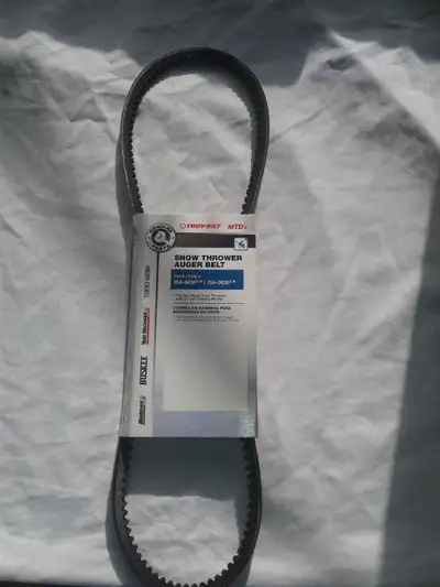 Genuine belt for MTD , troy-bilt, yard-man, yard-machines, huskee and bolens. P/N 954-0430(A,B) and...