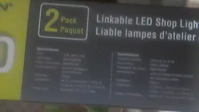 linkable led 5500 lumens shop lights, View more