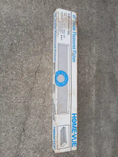 Double fluorescent fixture, View more