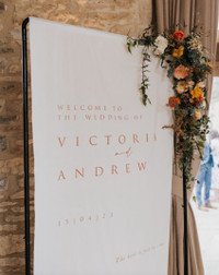 Custom Boards | Welcome Signs, Wedding & Event Signage