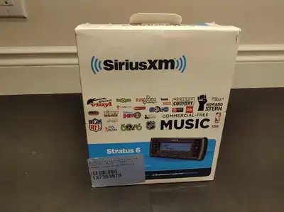 The SIRIUS Stratus 6 is Satellite Radio made easy! It's easy to use and comes with everything you ne...