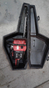 HOME-LITE POWER SAW AND CASE
