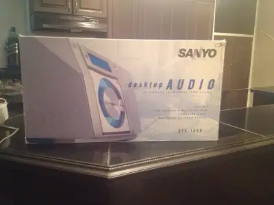 SANYO desktop audio, View more