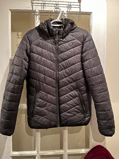 M/L / Manteau léger noir femme / Lightweight black coat women, View more