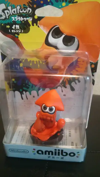 Japan only release, Nintendo Splatoon Orange Inkling Squid (IKA). Brand new, never taken out of the...