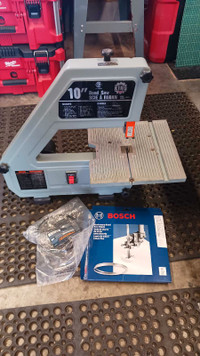 King 10" band saw,bench top style. 