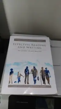 Effective Reading And Writing COMM 170