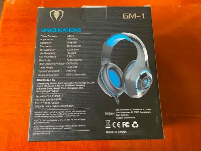 Brand new Beexcellent Pro Gaming Headset with Mic, View more