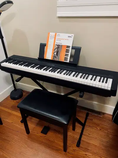 Professional-Grade  Yamaha Piano Keyboard with 88 Weighted Keys, View more
